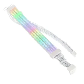 Kolink Umbra Radiant ARGB 12V-2x6 to 12V-2x6 kabel bílá / 700mm (UR-12-V2X6-ARGB)