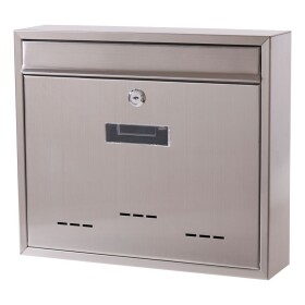 LEVIOR 70110 Poštovní schránka nerezová, 360x90x310mm, RADIM V.