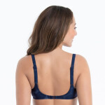 Dámská plavková podprsenka Rubina Top Bikini - horní díl 8802-1 navy blue - RosaFaia 75C