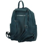 Trendy dámský koženkový kabelko-batoh Toska, modrý