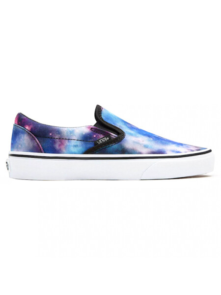 Vans Classic Slip-On (GALAXY) BLACK/TRUE WHITE pánské boty