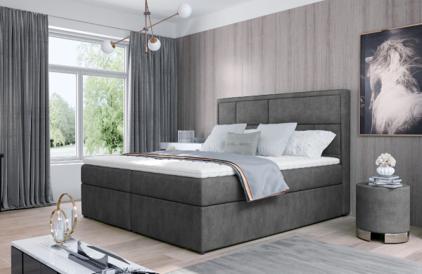 Boxspring Meron Rozměr: 160 x 200 cm, látka: Dora 95