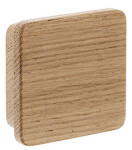 Tulip Nábytková knopka dřevěná Square dub (404338)
