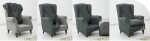 DekorTextil Elastický potah na ušák ESTIVELLA béžový - protišpinivá úprava DEK-855-2