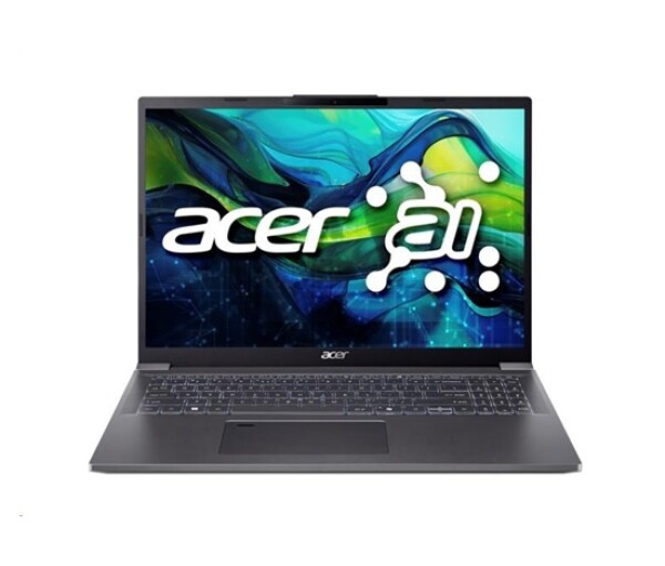 ACER NTB Aspire 16 (A16-71M-59P8),Ultra5-115U,16"WUXGA,16GB,512GB SSD,Intel Graphics,Linux,Gray EDF_11294957