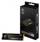 MSI SPATIUM M480 PRO 1TB / SSD / M.2 2280 / PCIe 4.0 x4 NVMe / R: 7400 MB/s / W: 6000 MB/s (S78-440L1G0-P83)