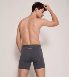 Pánské boxerky EVER Airy Short C2P - BLACK - černé M014 - SLOGGI BLACK M