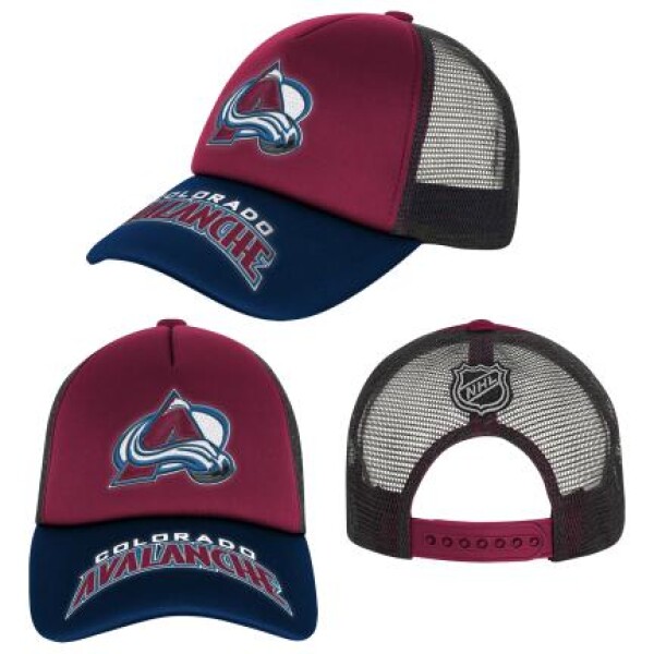 Outerstuff Dětská kšiltovka Colorado Avalanche NHL True Retro Meshback Trucker