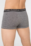 Drsné boxerky Radical Bomber Grey Melange