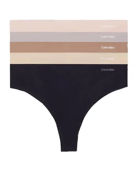 Dámské tanga Calvin Klein QD3556E 5 kusů
