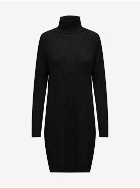 Černé dámské žíhané svetrové šaty ONLY Silly dámské