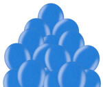 Balónek modrý metalický 065 - 30 ks