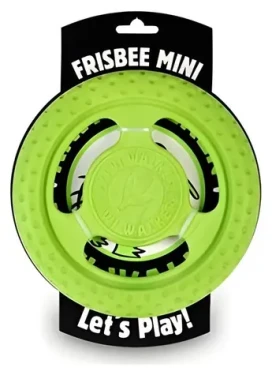 Kiwi Walker Mini zelená / Létající a plovoucí frisbee / TPR pěna / 16 cm (TPR-824)