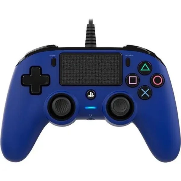 Nacon Wired Compact Controller modrá / ovladač pro PlayStation 4 (PS4OFCPADBLUE)