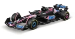 Bburago RACE Formule F1 v dekorativním boxu - Team Alpine A524 (2024) #31 Esteban Ocon