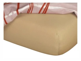 Jersey prostěradlo opál