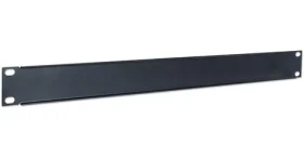 Intellinet černá / Záslepka do 19" racku / 1U / 483x44,5x9 mm / ocel (712675)