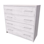 Nábytek Mikulík Komoda AURA 1 - hl. 43 cm ROZMĚR: (š/v/h) 60 x 86 x 43 cm