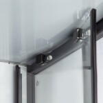 KERRA - Hydromasážní box Orion 90 černá černá 5907548123473
