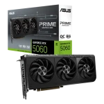 ASUS PRIME GeForce RTX 5060 OC 8GB / 2595MHz / 8GB GDDR7 / 128-bit / 1x HDMI + 3x DP / 550W (8) (90YV0N10-M0NA00)