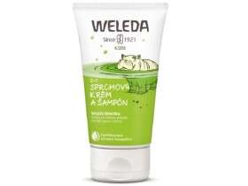 Weleda BIO 2 v 1 sprchový krém a šampon Veselá limetka 150 ml