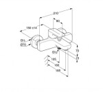 KLUDI - Renon Vanová baterie, kartáčovaný bronz 42691N175