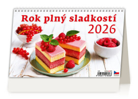 Stolní kalendář 2026 Helma - Rok plný sladkostí