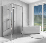 H K - Třístěnný sprchový kout Flexi U3 80x110x80 L/P varianta SE-FLEXIU38011080