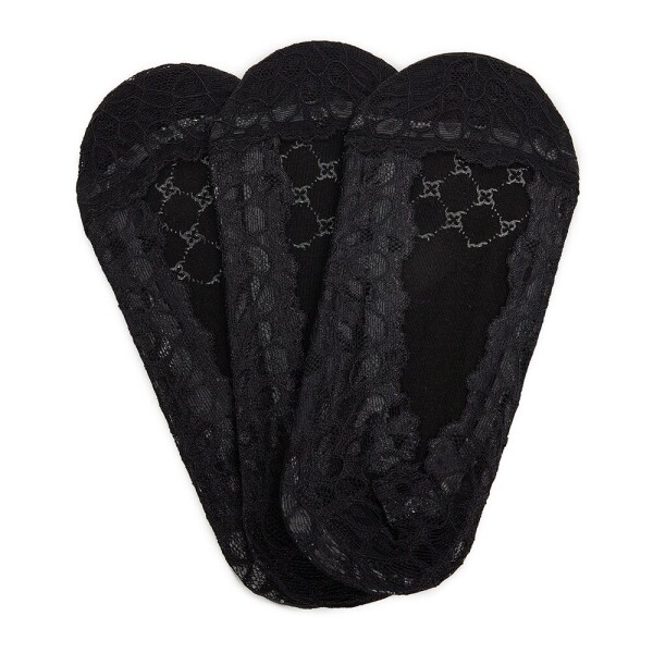 Ponožky NINE WEST LA_NW_4WB_005_SS25 (3-PACK) BLACK
