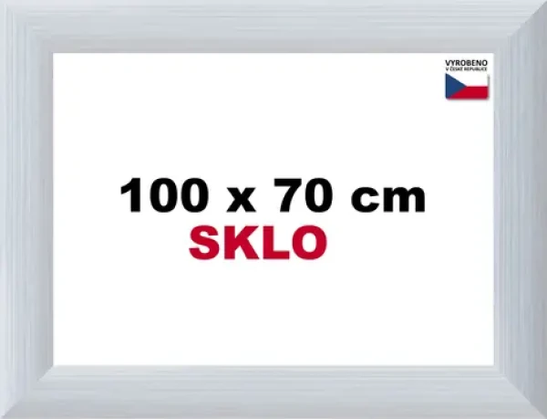 BFHM rám na puzzle Alaska stříbrná