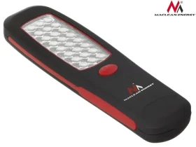 MCE03 LED dílenská lampa s magnetem a hákem / Svítilna / 24 LED / 3x AAA (MCE03)