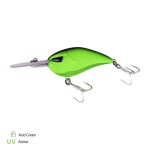 Zeck Wobler Cat Crank 7,5cm / 4,5m F - Acid Green,Zeck Wobler Cat Crank 7,5cm / 4,5m F - Acid Green