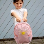 LÄSSIG Tiny Backpack Outdoor 2025 sunshine peach