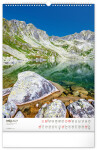 Nástěnný kalendář 2027 Notique Tatry, 33 × 46 cm