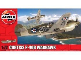 Airfix Classic Kit letadlo A01003B Curtiss P 40B Warhawk 1:72