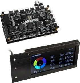 Lamptron SM436 Sync Edition černá / Kontroler ventilátorů a LED / PCI (LAMP-CA410B)