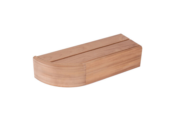 Konec lavice - modul 200x600 mm, osika THERMOWOOD, levý CB26TWLL