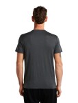 Pánské merino triko krátký rukáv ICEBREAKER Mens Merino 150 Tech Lite SS Tee Bear Tour, Obsidian velikost: M