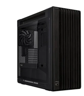 ASUS PROART PA602 WOOD TG PWM černá / E-ATX / 2x 200mm / 1x 140mm / bez zdroje / průhledná bočnice (90DC00J0-B09010)