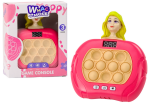 Mamido Hra Pop-It Wac-A-Mole Panenka Světla Zvuky Růžová Smyslová