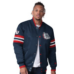 Starter Pánská bunda Gonzaga Bulldogs NCAA Scout Varsity Satin Jacket Velikost: M