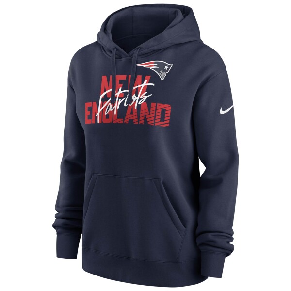 Nike Dámská mikina New England Patriots NFL Wordmark Club Hoodie Velikost: XS