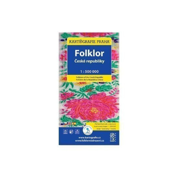 Folklor České republiky s brožurou/1:500 tis.(tematická mapa)