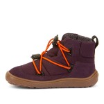 Dívčí celoroční barefoot boty TEX TRACK Purple Froddo G3110267-4 - 36