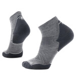 Unisex merino běžecké ponožky SMARTWOOL Run Targeted Cushion Ankle Socks, Medium Gray velikost: 46-49 (XL)