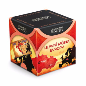 Vědomostní pexeso "Hlavní města Evropy" - Albi