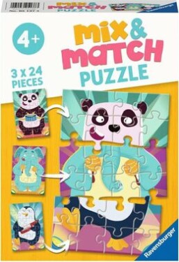 Ravensburger Mix Match Puzzle Legrační zvířátka