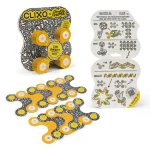 CLIXO Tiny Mighty Artist Edition (Timothy Goodman) - magnetická stavebnice 9 kusů