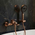 REA - Vanová baterie PREMIUM Vision Brush Copper REA-B6738