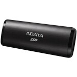 ADATA SE760 256GB černá / SSD / Externí / USB-C 3.2 / čtení: 1000MBps / zápis: 800MBps (ASE760-256GU32G2-CBK)